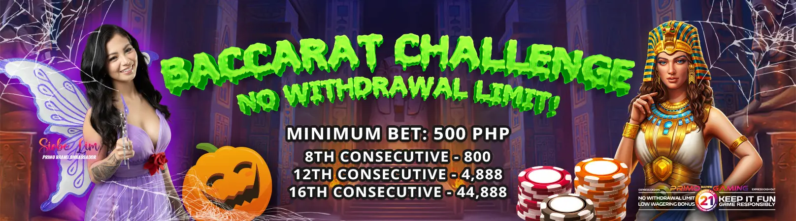 BACCARAT CHALLENGE - Web