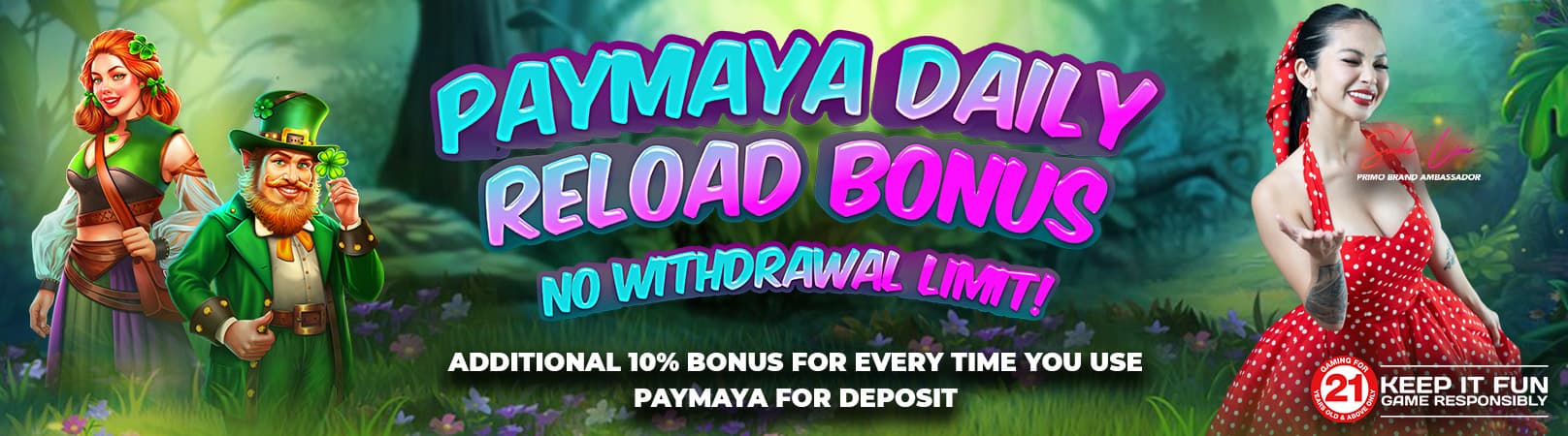 Paymaya Daily Reload Bonus