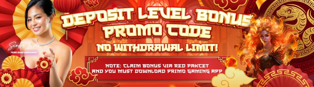 Deposit Level Bonus Promo Code